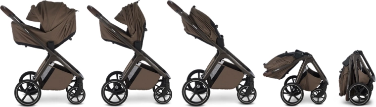 Klapvogn, der vokser med barnet