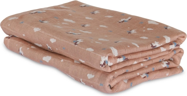 NUUROO Josefine muslin-bambusbleer unicorn sky - 2 stk.
