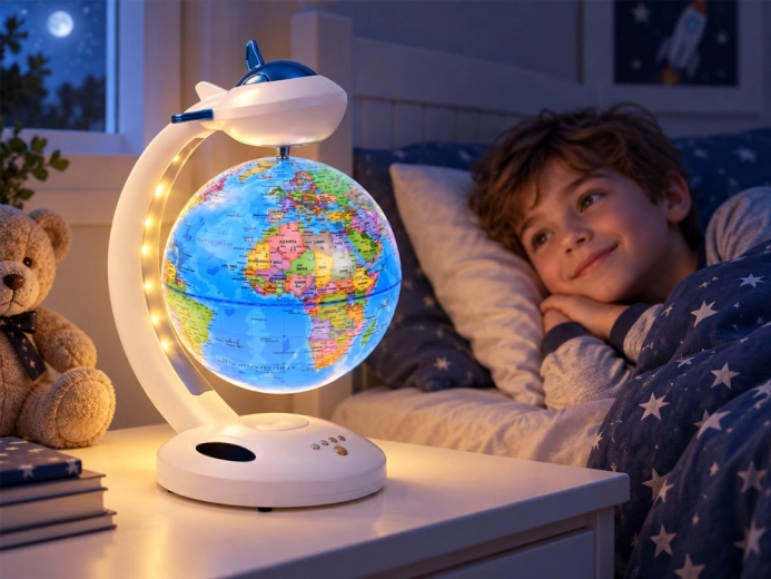 LED-lampe med 3 lysfarver