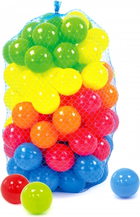 Bold til boldbassin 7 cm – sæt med 80 stk.