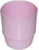 Plastikkrus 0,25 l – mix af farver