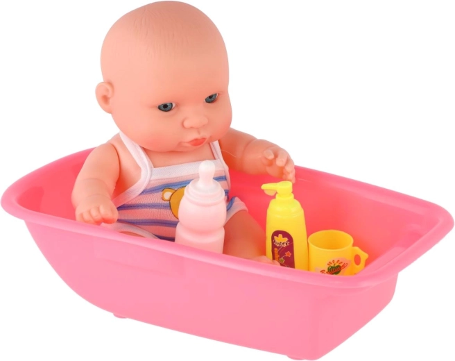 Badning som med en rigtig baby