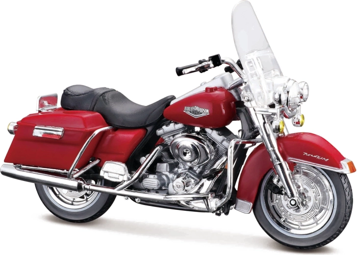 Maisto Harley-Davidson 1999 FLHR Road King 1:18 rød