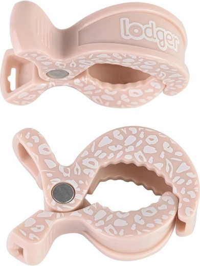 Lodger clip til svøb Swaddle Clip blush dot (2 stk.)