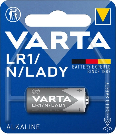 Alkaliske batteri VARTA LR1 (N, Lady) 1,5 V