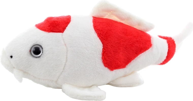 Realistiske detaljer på koi-karpen