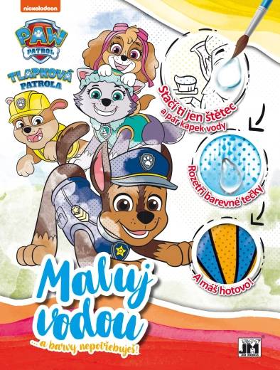 Vandmalebog A4 Paw Patrol