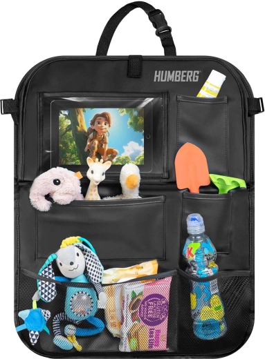 Gennemsigtig tabletlomme med touch-folie