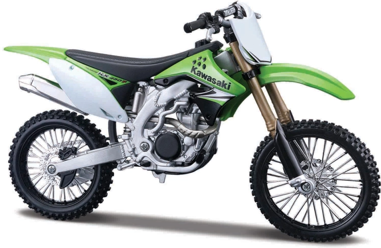Maisto Kawasaki KX 450F – motorcykelsæt 1:12
