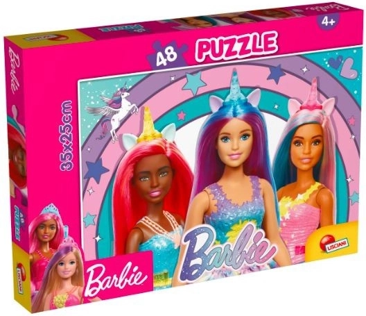 Barbie puslespil 48 brikker Magisk enhjørning