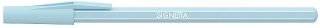 Kuglepen ICO Signetta, pastelmix, 30 stk.
