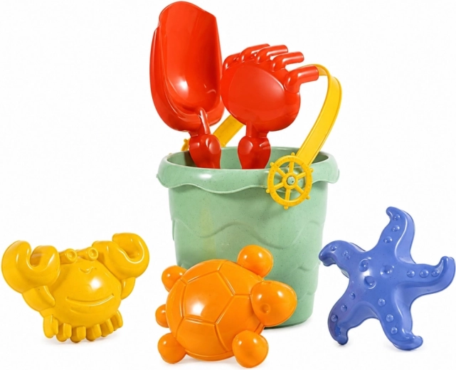 3 forme med havdyr til kreativ leg
