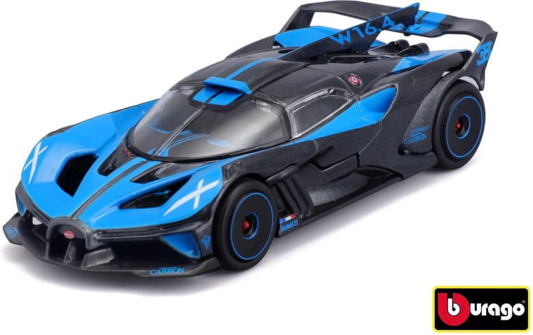 Modelbil Bugatti Bolide i målestoksforholdet 1:43