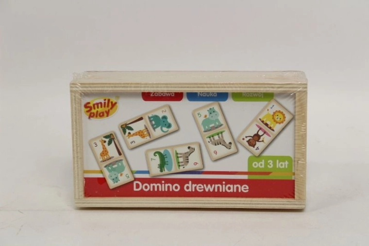 SmilyPlay trædomino til børn