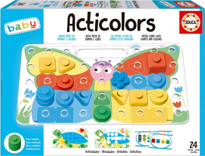 Educa Acticolors: farver og former