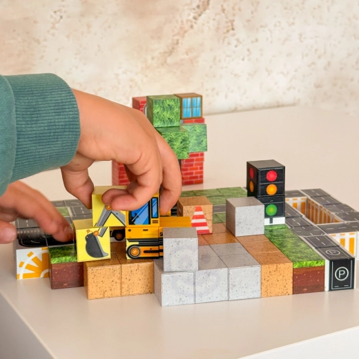 Magnetisk samling til 3D-byggeri