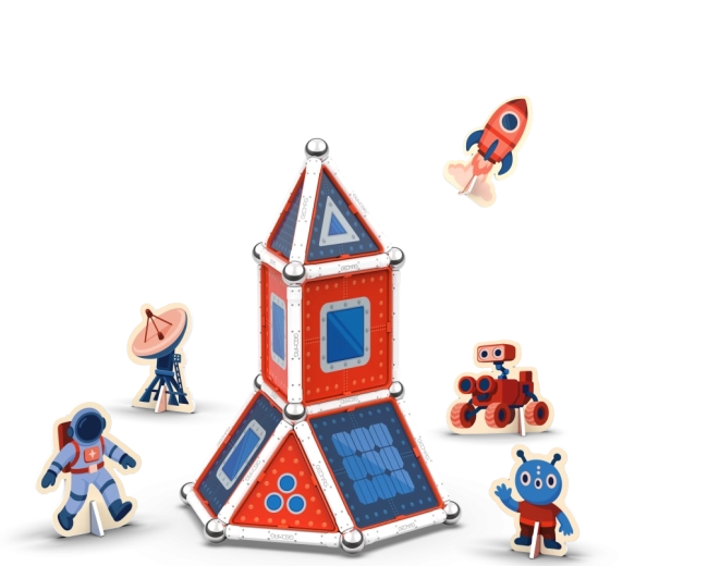 Magnetisk samling til stabile 3D-modeller