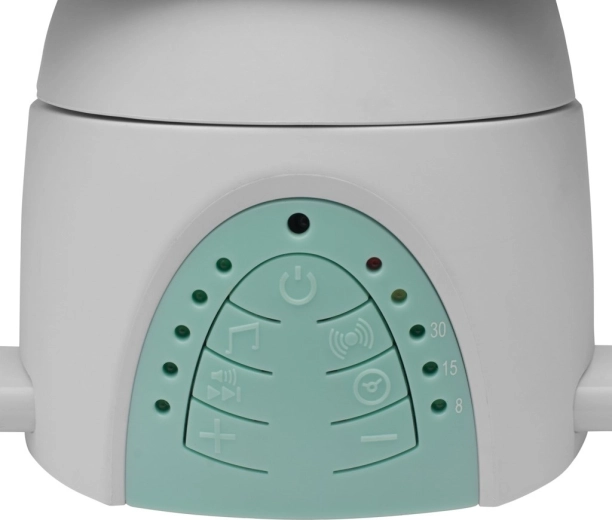 Musik, timer og 5 gyngehastigheder