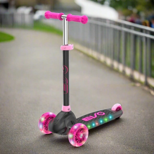 LED-hjul og oplyst understel