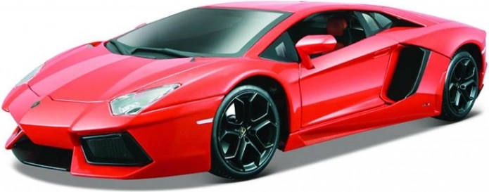 Metalmodel BBURAGO LAMBORGHINI Aventador 1:18, orange
