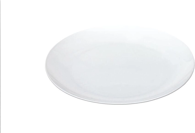 Lav tallerken i plast 20 cm – mix af farver