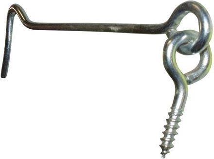 Dørkrog galvaniseret 50 mm (10 stk.)