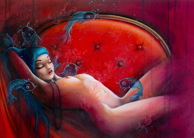 Puslespil Misstigri: Drømme 1000 brikker