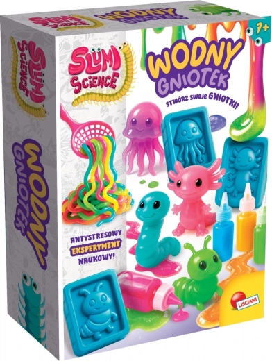 Slumi-sæt med vandfyldte squishy-bolde