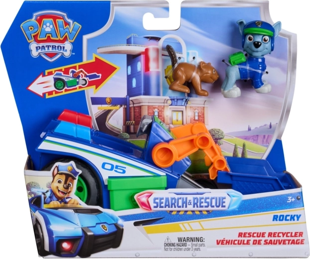 PAW Patrol redningskøretøj Rocky med figurer
