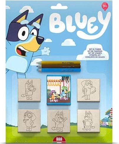 Multiprint Bluey stempelsæt 5 stk.