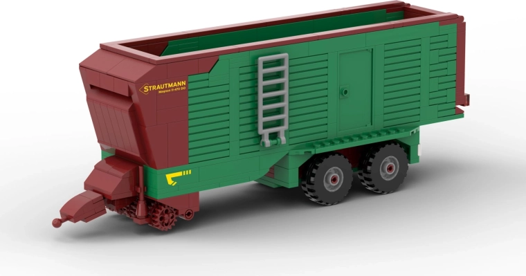 Brixies Plus Strautmann Magnon 11-470 selvkørende vogn – 3D byggesæt 337 dele