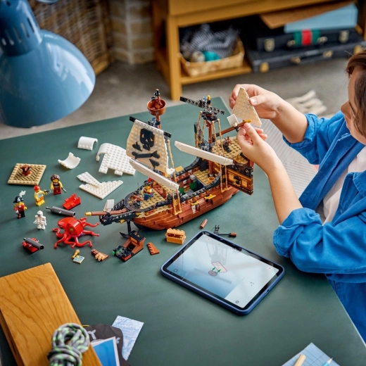 Overskuelig bygning med LEGO Builder-appen