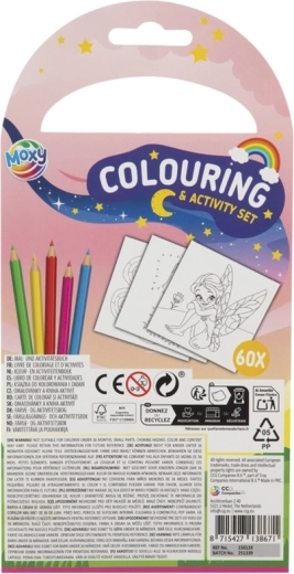 Alt i ét: malebog og farveblyanter