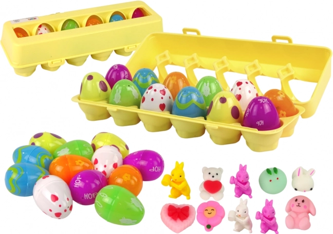 Påskeæg Fidget Toys 12 stk