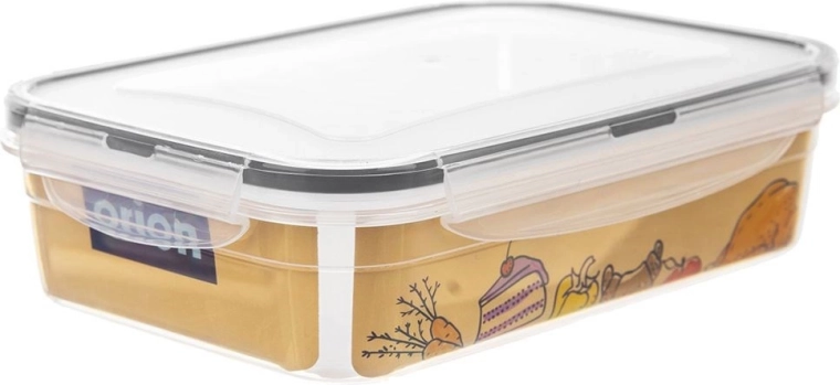 Tætsluttende låg med fire klips mod lækager