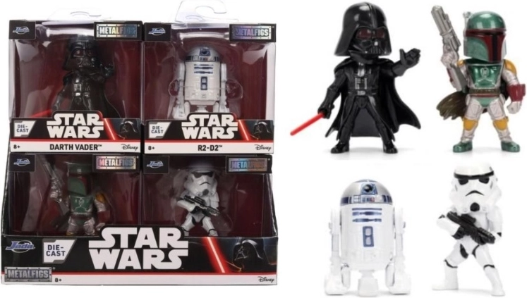 Jada Toys Star Wars samle-mini-figurer 6,5 cm (assorteret 4 stk.)