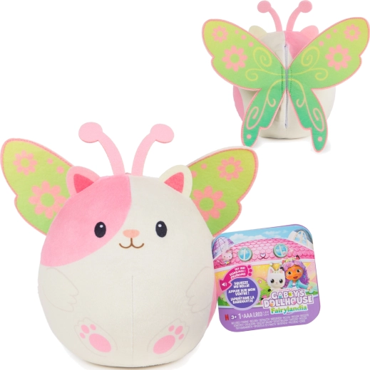Interaktiv plysbamse – Hamsterkat fra Gabbys Dukkehus 14 cm (Spin Master)