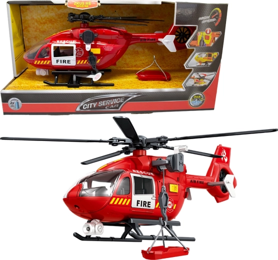 Brandhelikopter 1:12 City Service