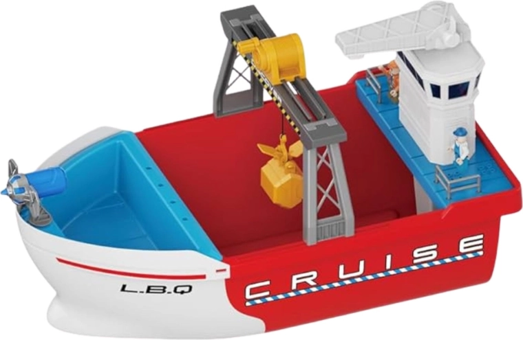 Fiskereventyr med kran og stang