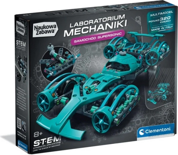 Mekaniklaboratorium – racerbilen Supersonic