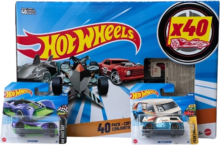Hot Wheels sæt med 40 biler