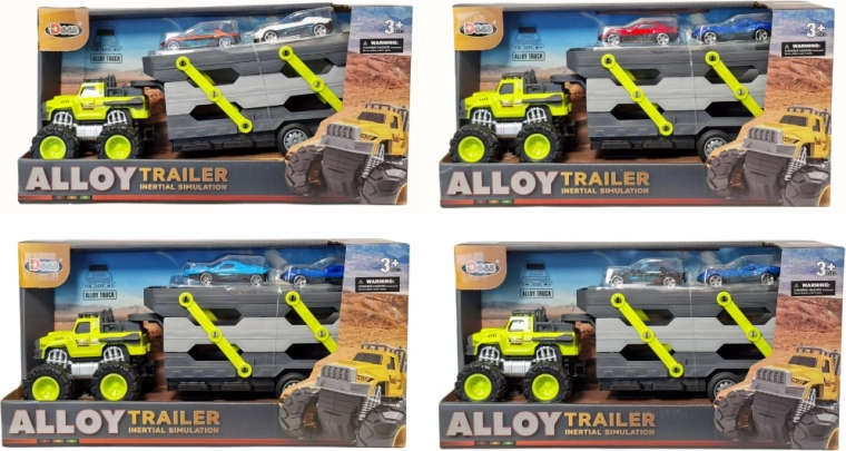 Autotransporter med små biler
