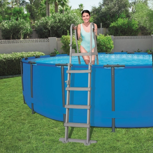 Dobbeltsidet design med topplatform