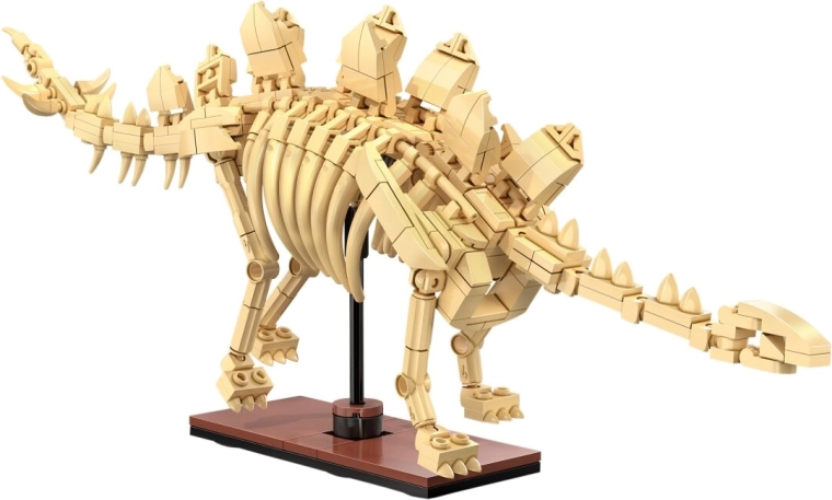 CaDA dinosaurfossil Stegosaurus af byggeklodser 1:23