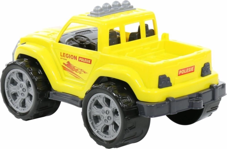 Åben ladflade til transport af legetøj