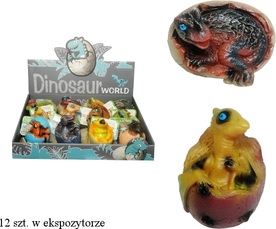 Dinosaur med lys og lyd udklækket fra æg