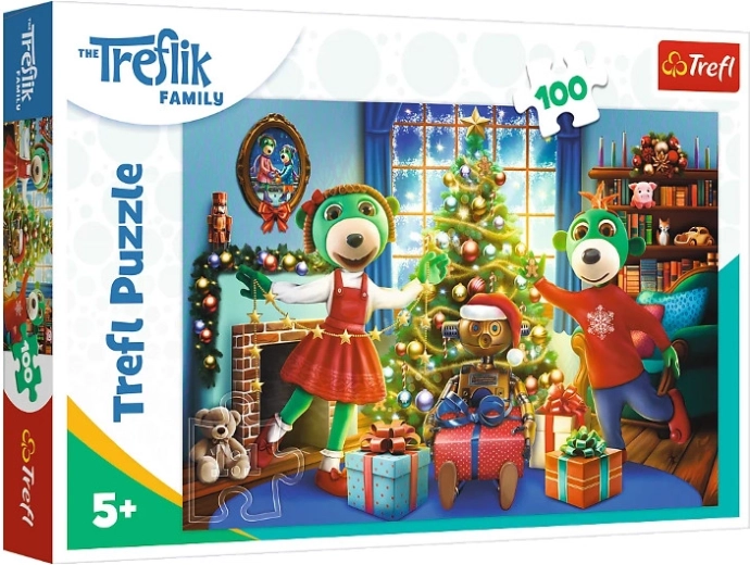 Trefl Vinter-Trefliki julepuslespil med 100 brikker