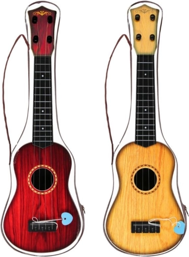 Børneguitar i etui – 2 farver
