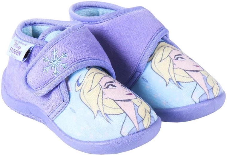 Børnehjemmesko Frozen Elsa lilla