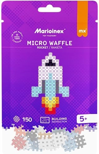 Micro Waffle byggelegetøj – 150 dele